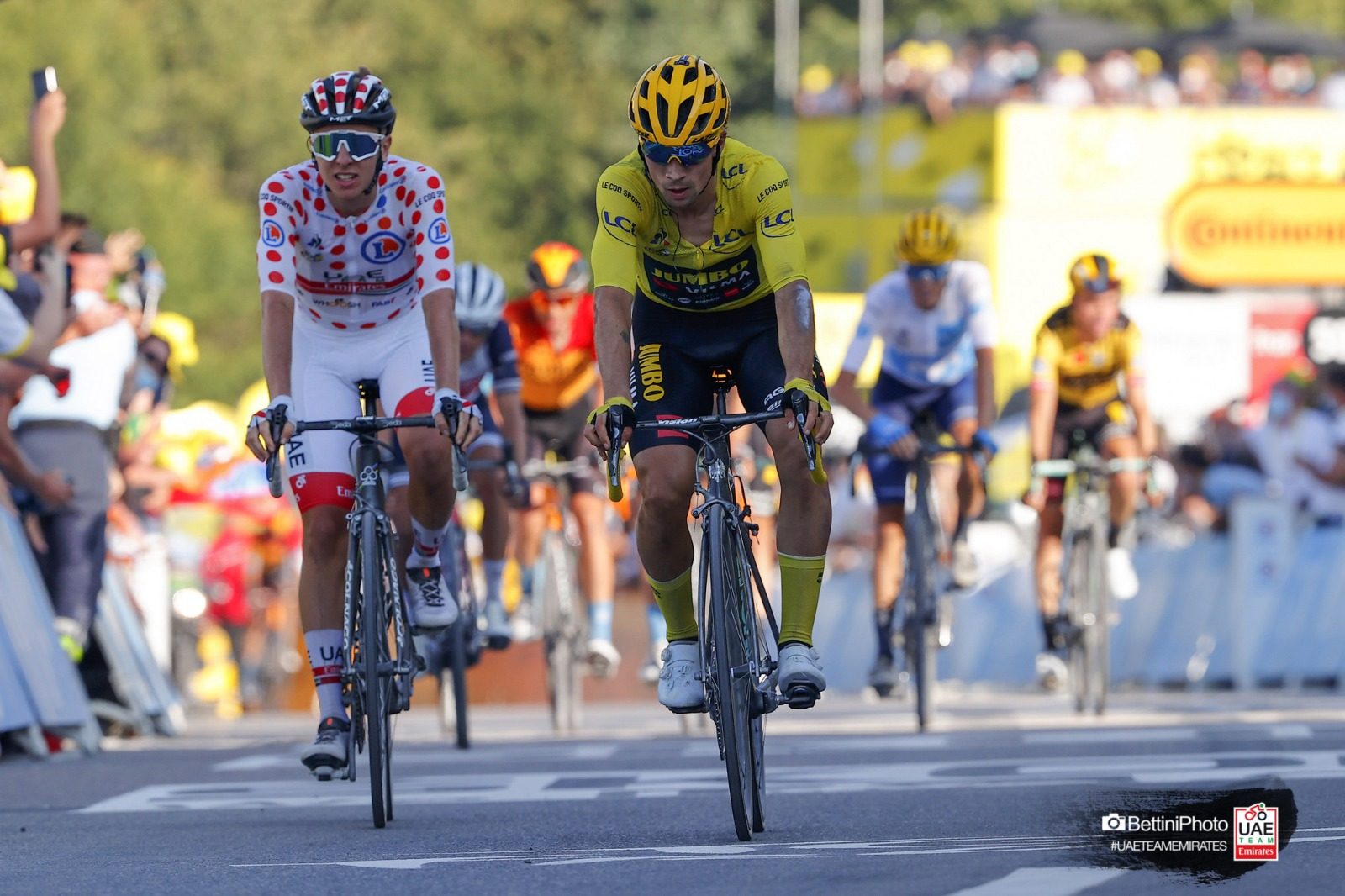Klooster Periodiek Hol Tour de France: Pogačar fifth in La Roche-sur-Foron - UAE team Emirates