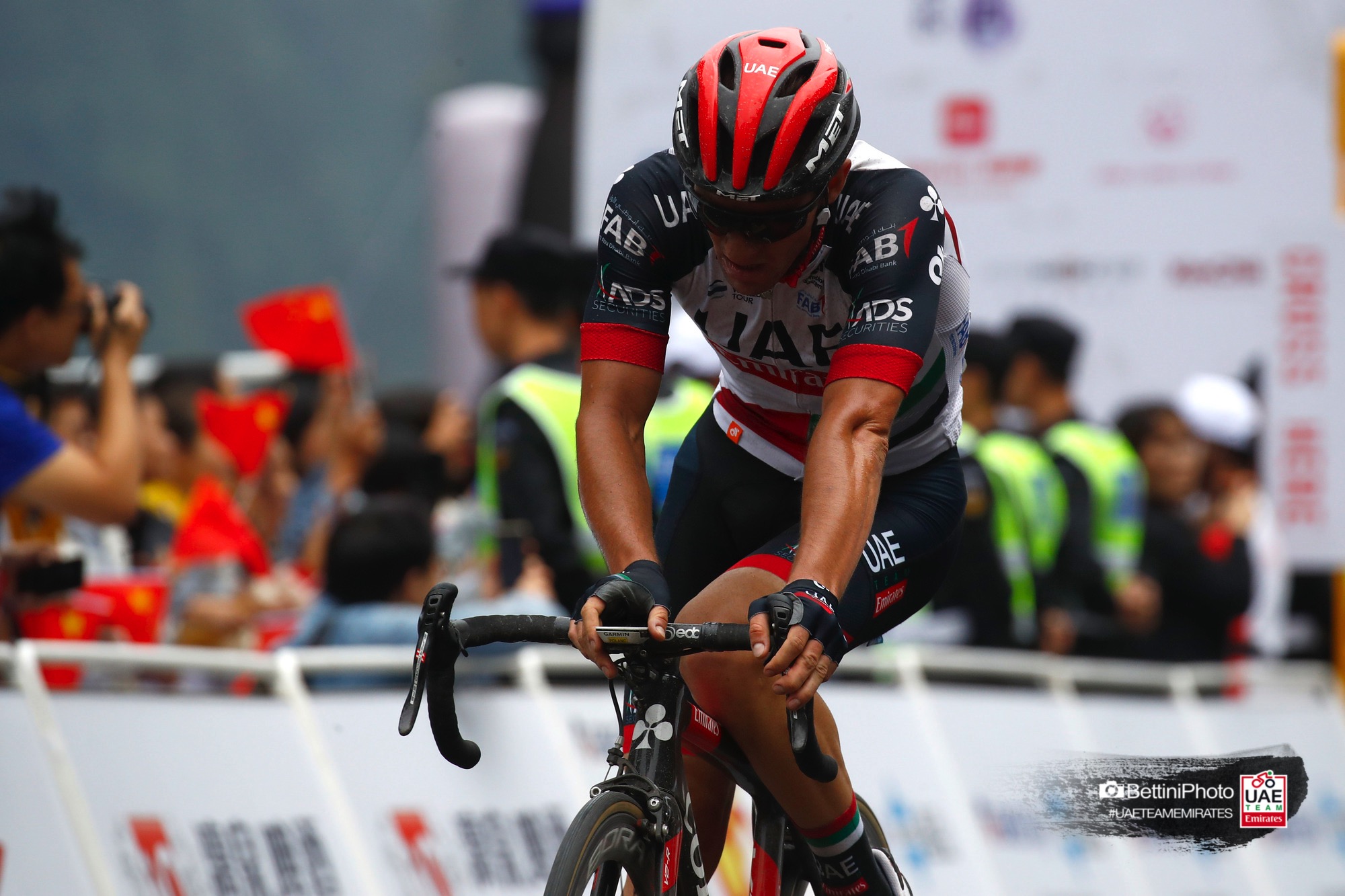环广西赛(Tour of Guangxi)皇后赛段,杨·波兰奇(Jan Polanc)进入前十 - UAE team Emirates