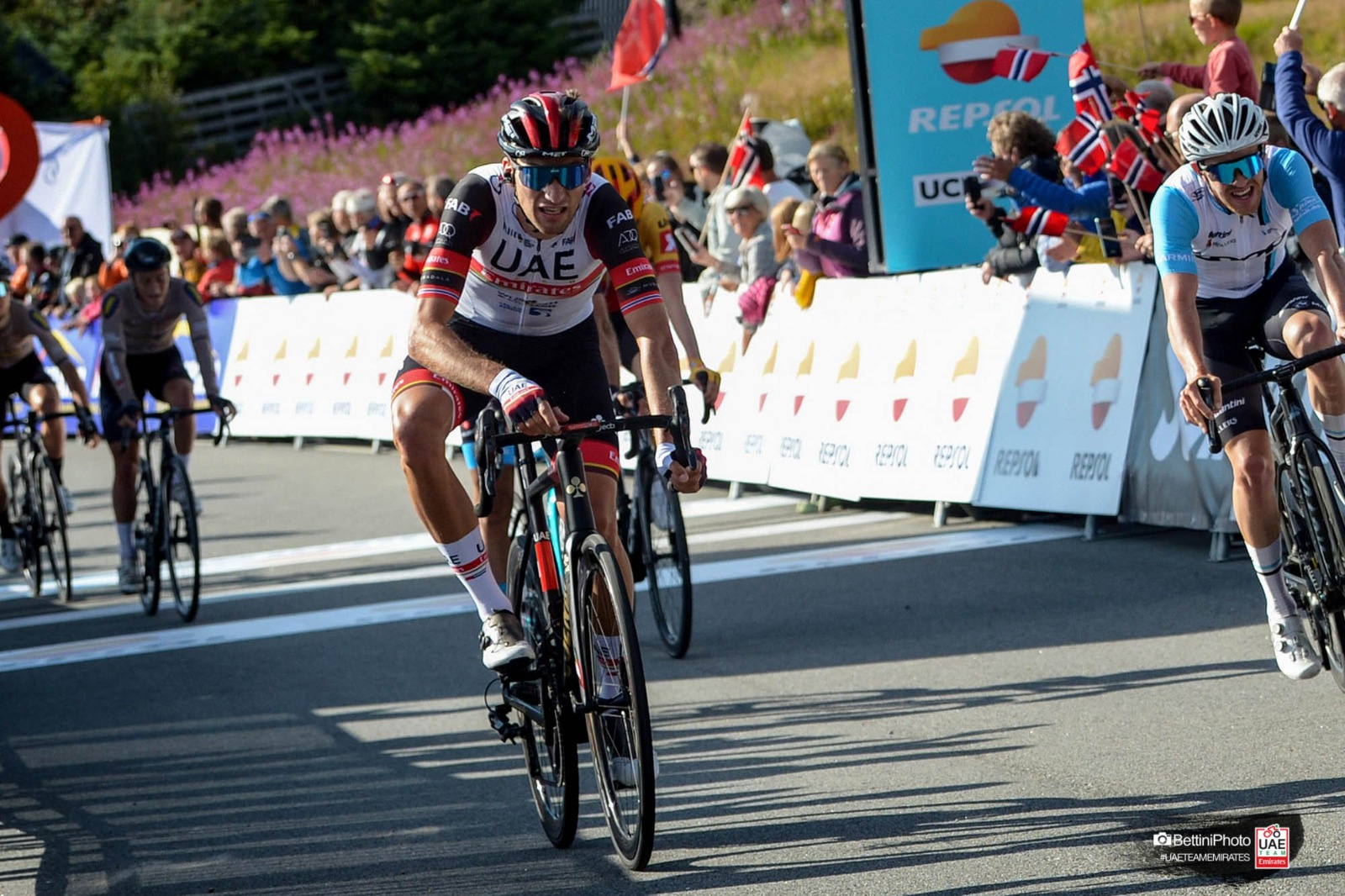 Polanc climbs to 5th in Vuelta standings UAE team Emirates