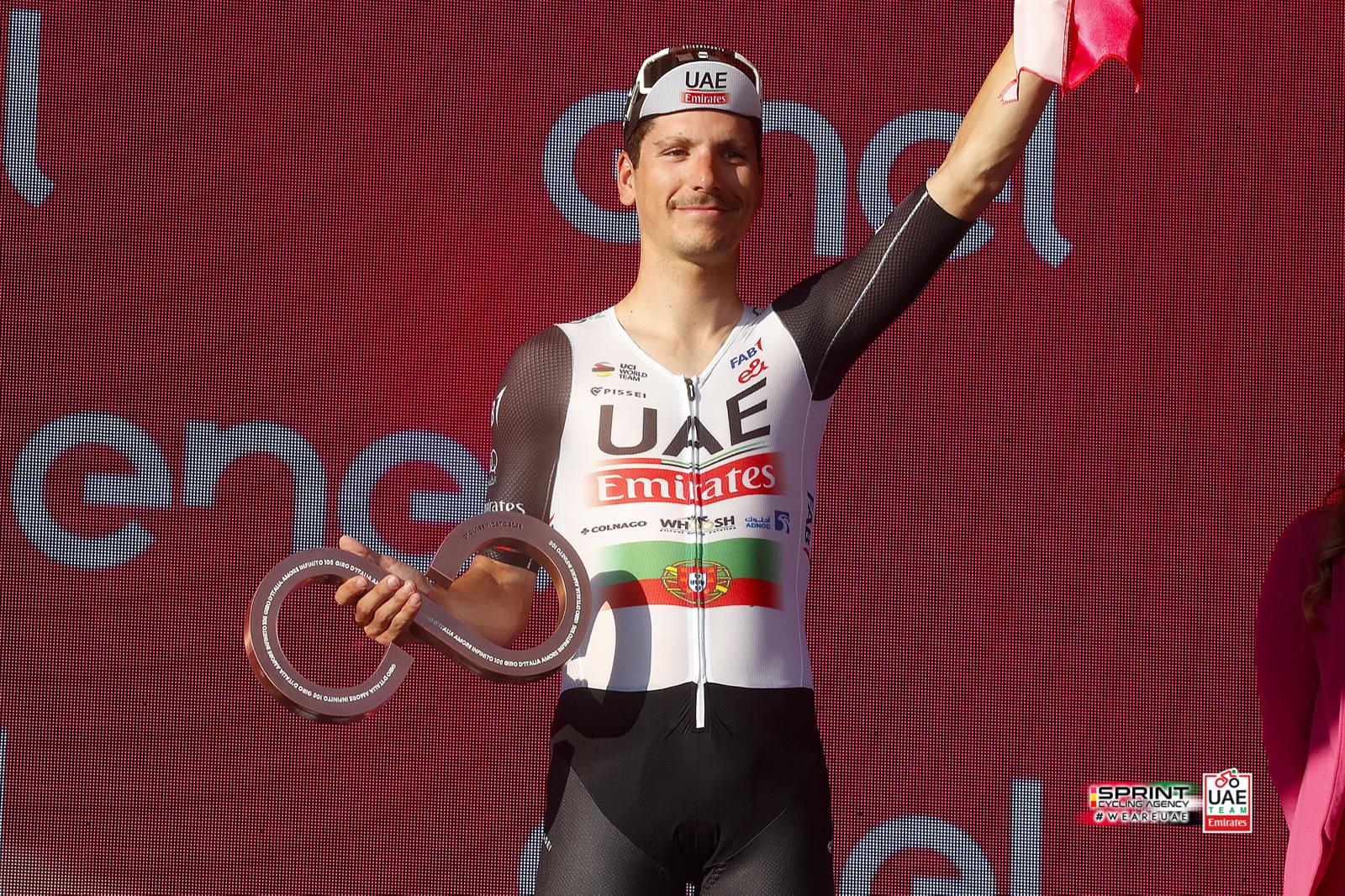 Joao Almeida seals podium finish at the Giro d’Italia - UAE team Emirates
