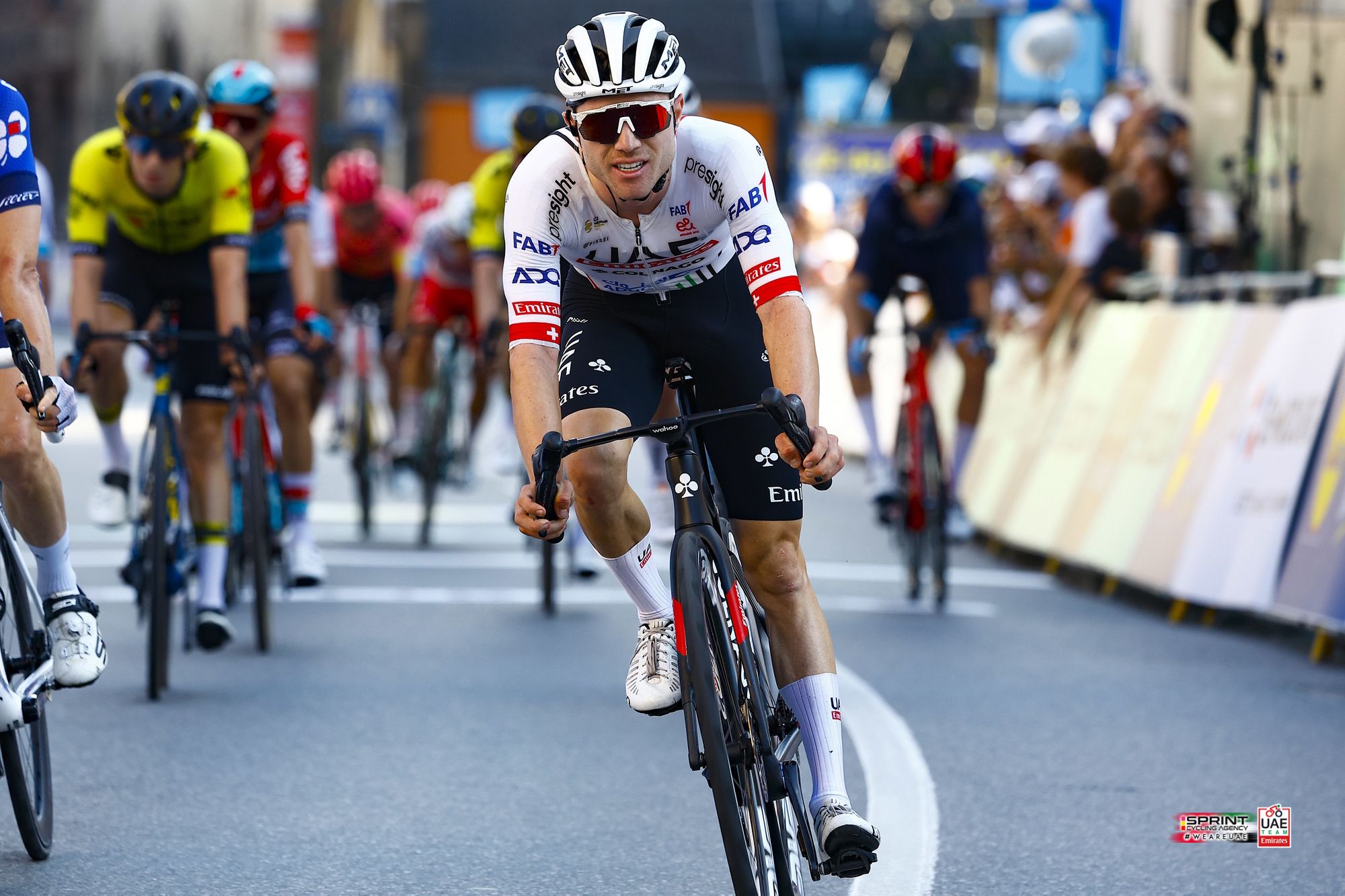Hirschi moves into GC contention at Tour de Luxembourg UAE team Emirates