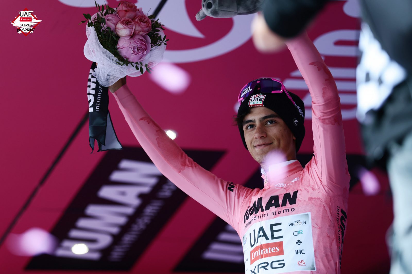 Another day in pink for Isaac