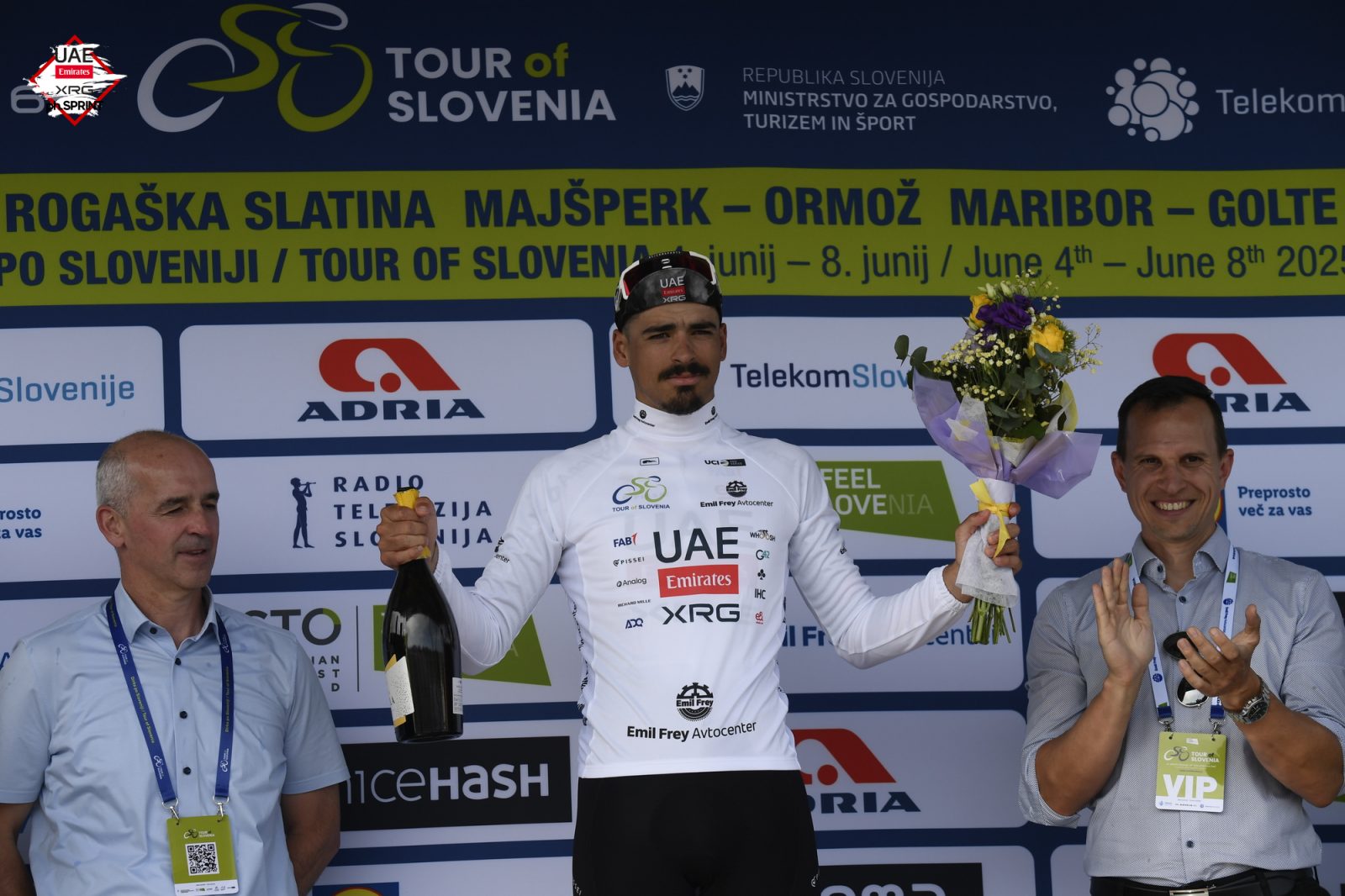 António Morgado leads the young rider's classification