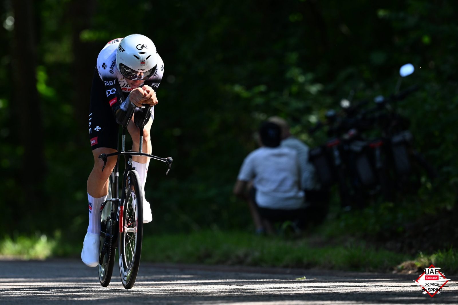 Florian Vermeersch put in a solid ride on Friday afternoon