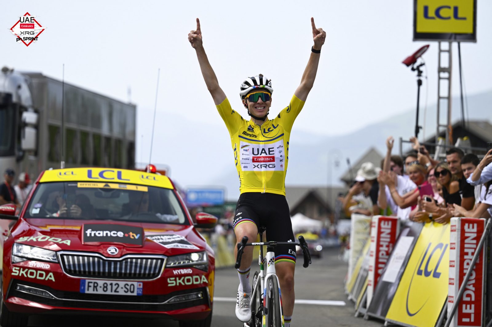 Pogačar was unstoppable once more on stage 7