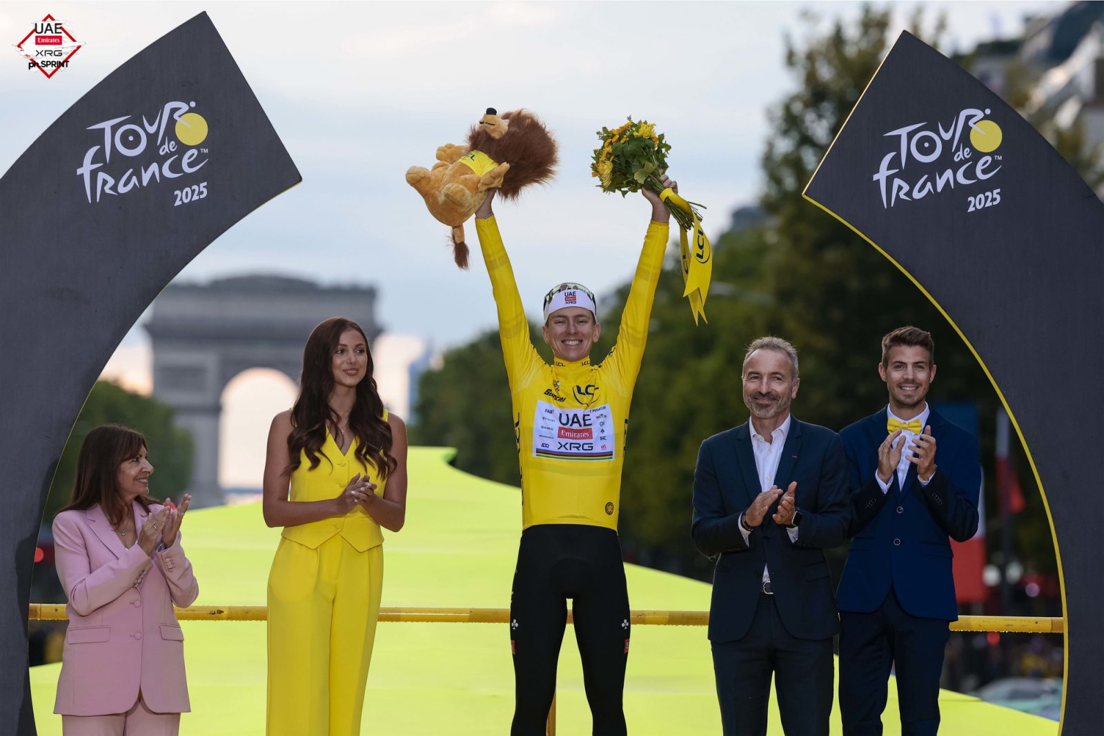 Tadej Pogačar wins the 2025 Tour de France
