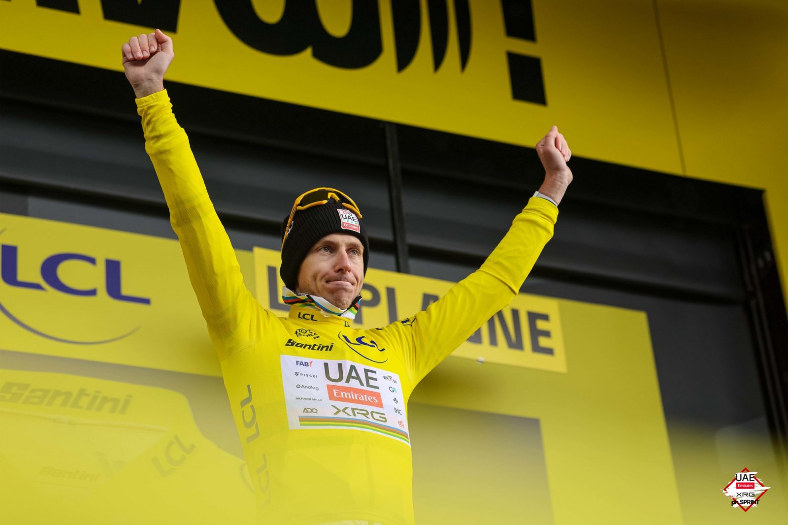 Pogačar ends his 52nd day in the Yellow Jersey