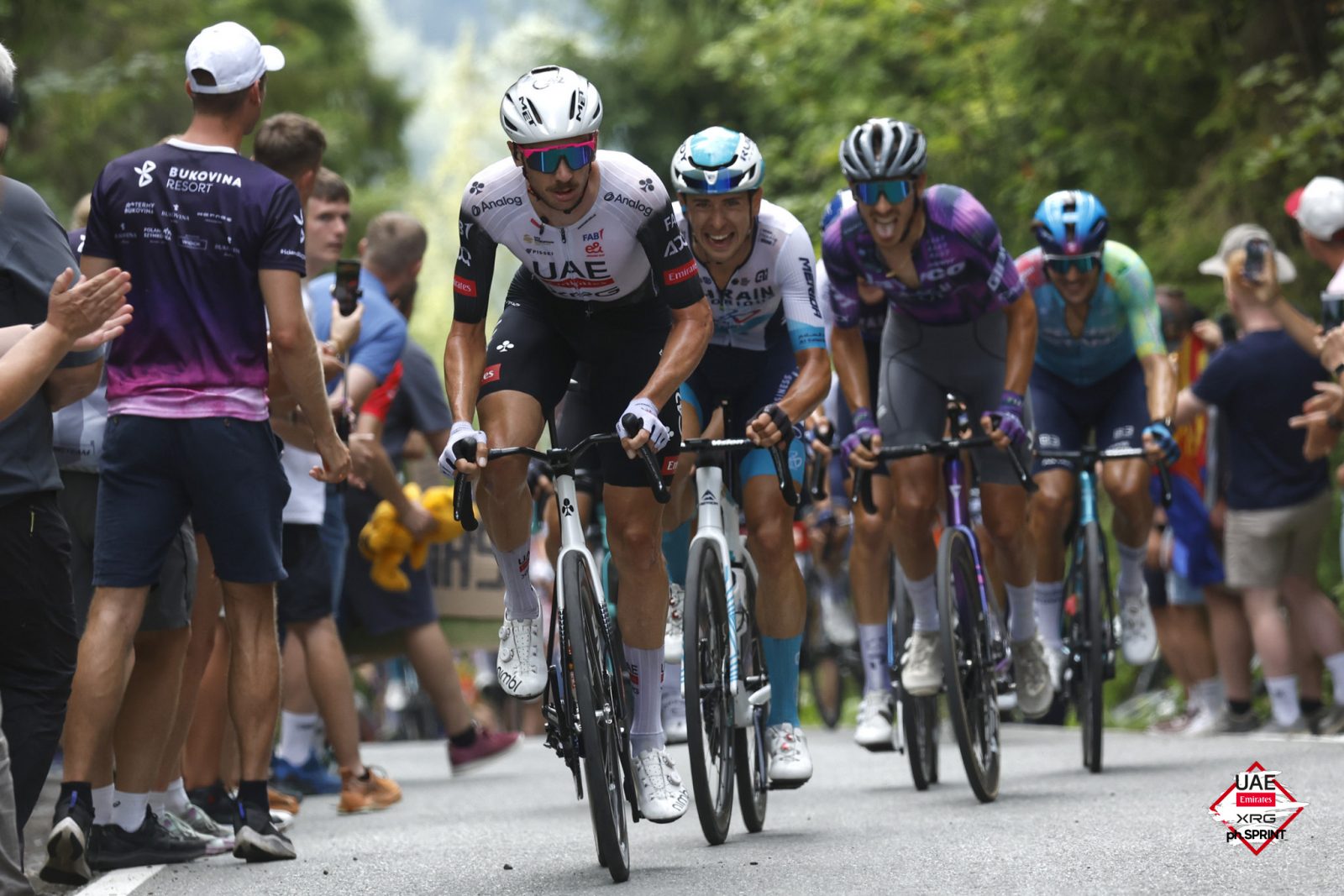 Brandon McNulty emerged as one of the strongest riders at the Tour de Pologne