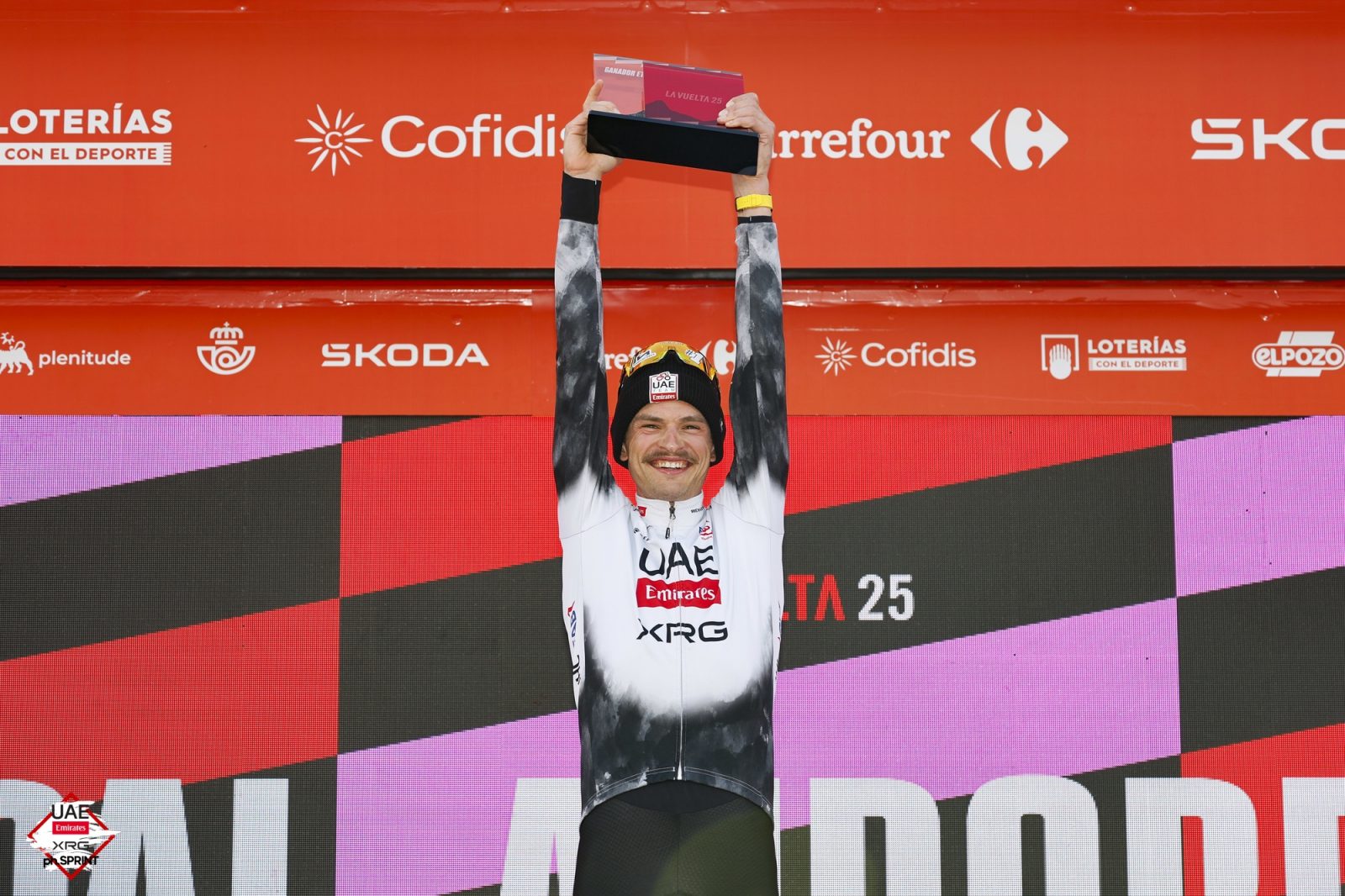 Vine won stage 6 at a canter from the breakaway