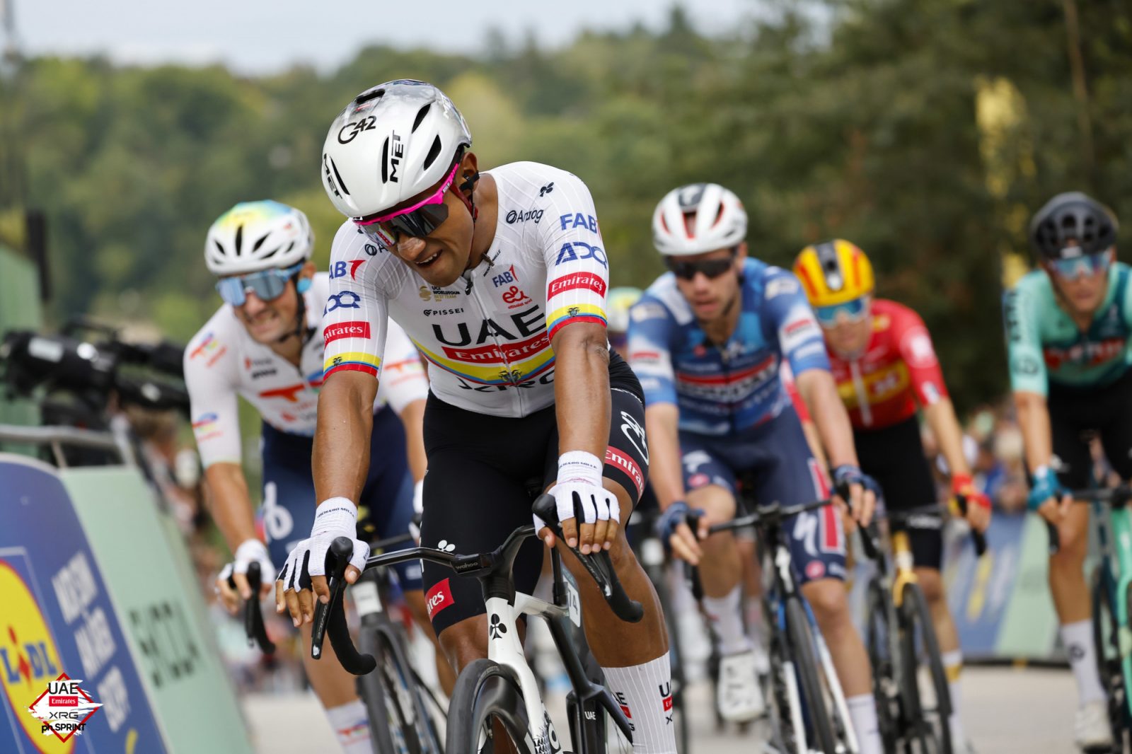 Jhonatan Narváez was in the thick of the action on the opening day