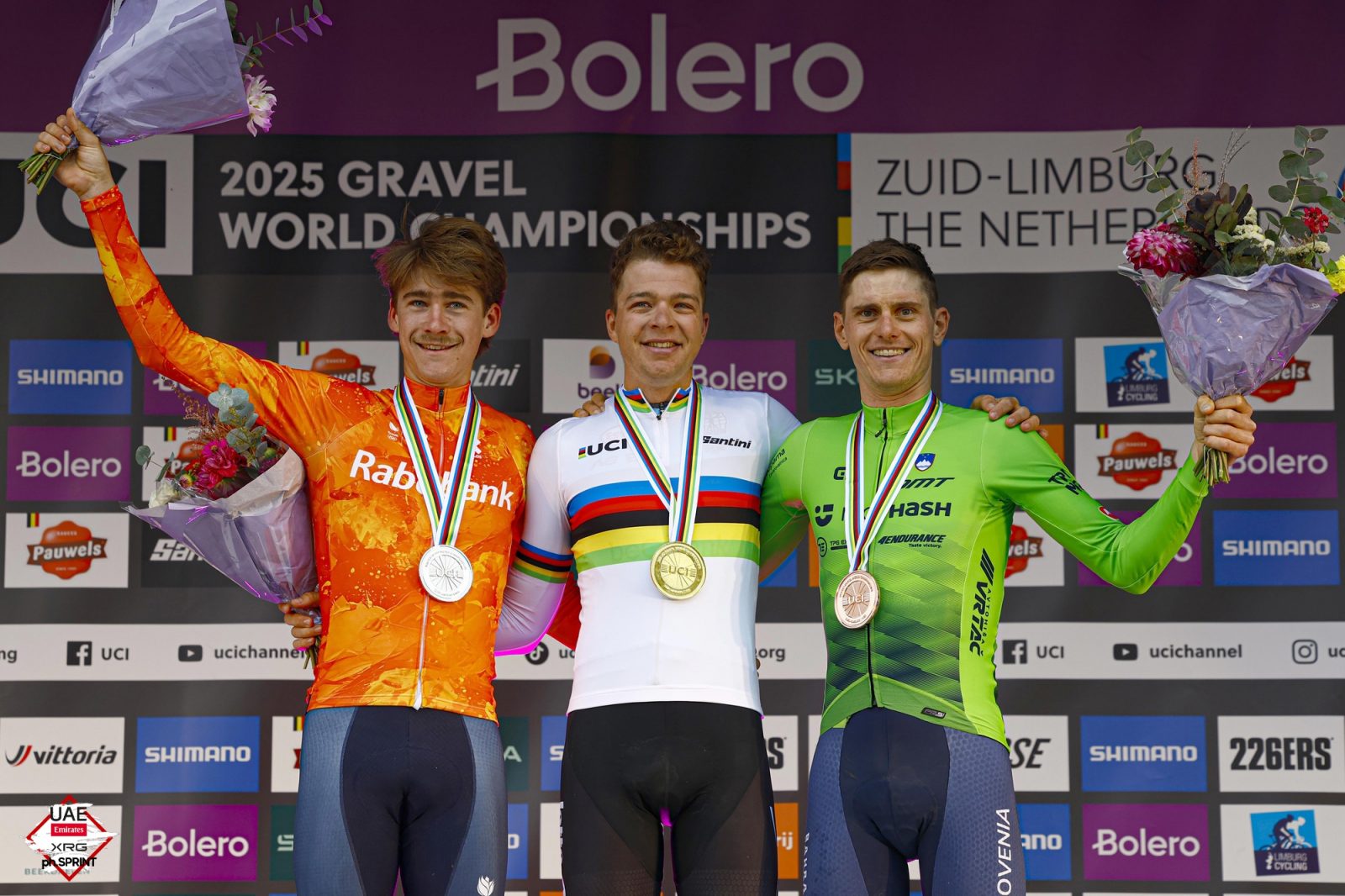 Florian Vermeersch picks up his first rainbow jersey