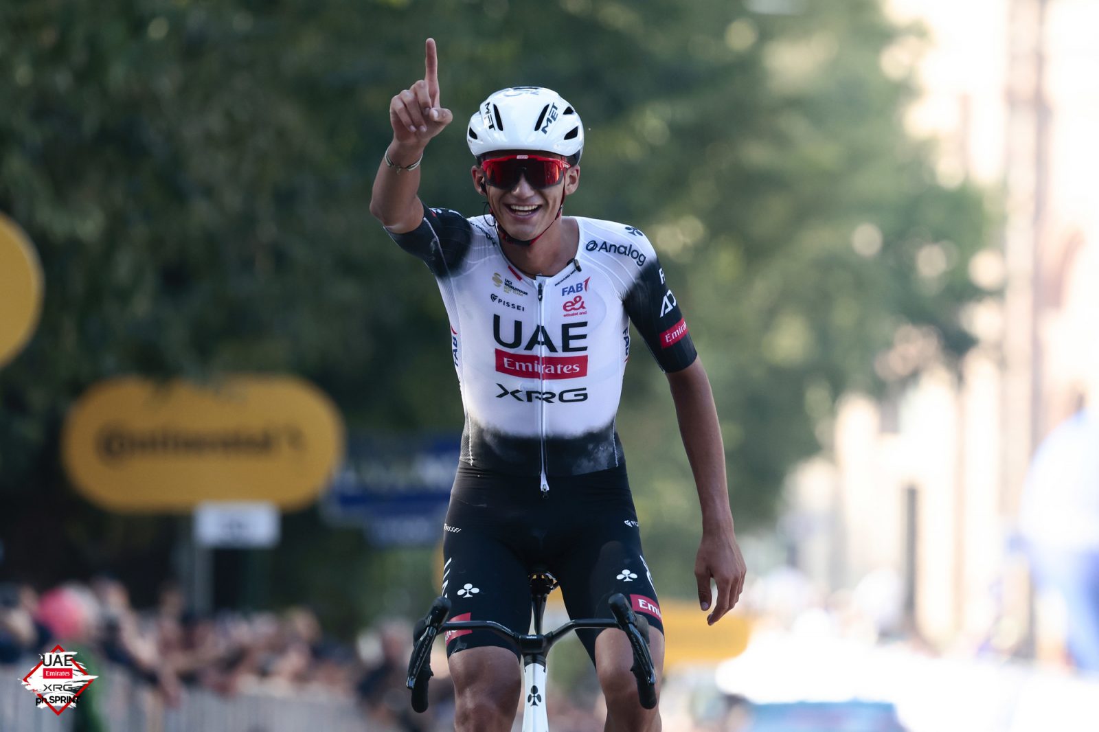 Isaac del Toro was unstoppable at Gran Piemonte