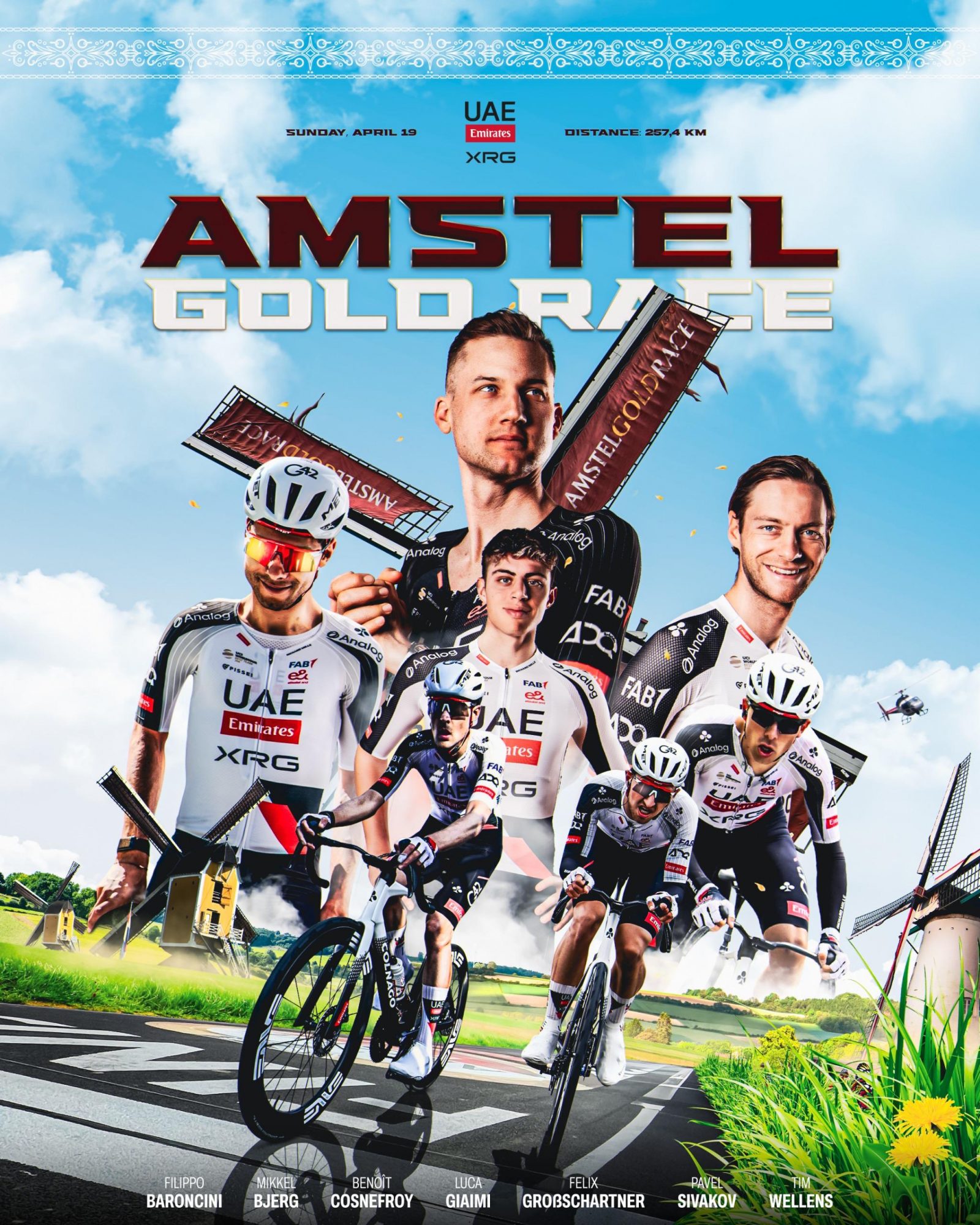 Tim Wellens will lead the line at the Amstel Gold Race
