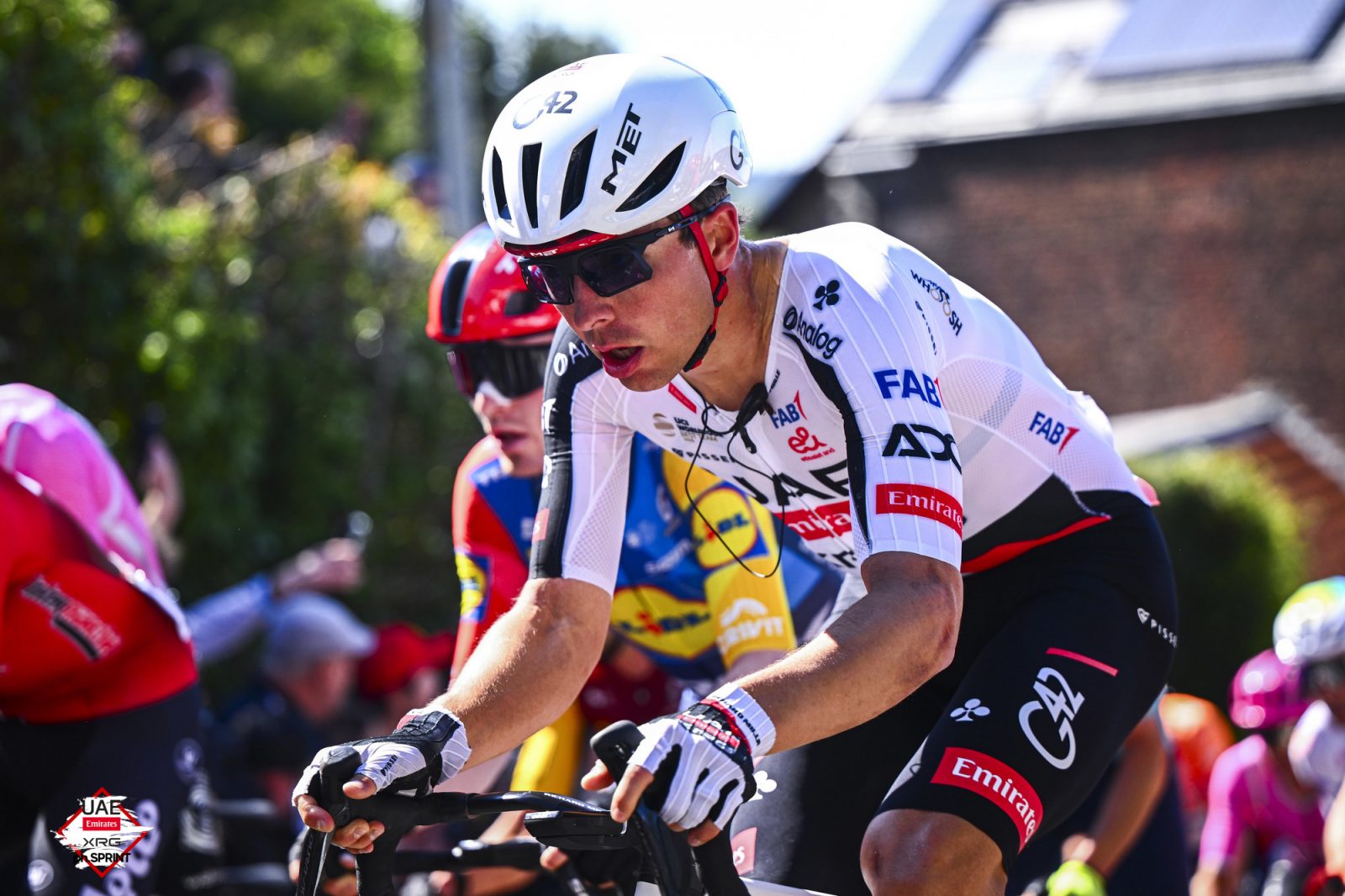 Benoît Cosnefroy rode to fourth place at La Flèche Wallonne