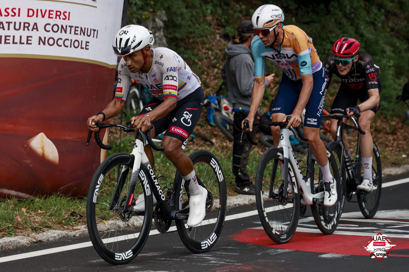 Jhonatan Narváez produced another terrific Giro display on stage 17
