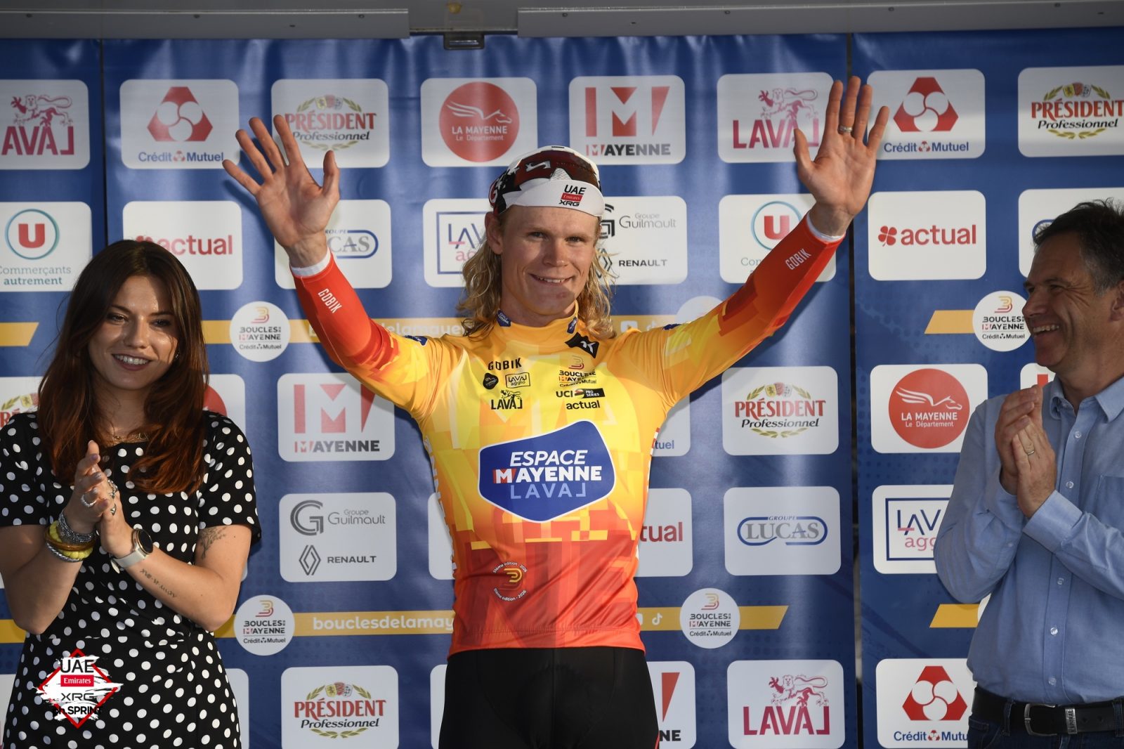 Leader of the Boucles de la Mayenne, Julius Johansen