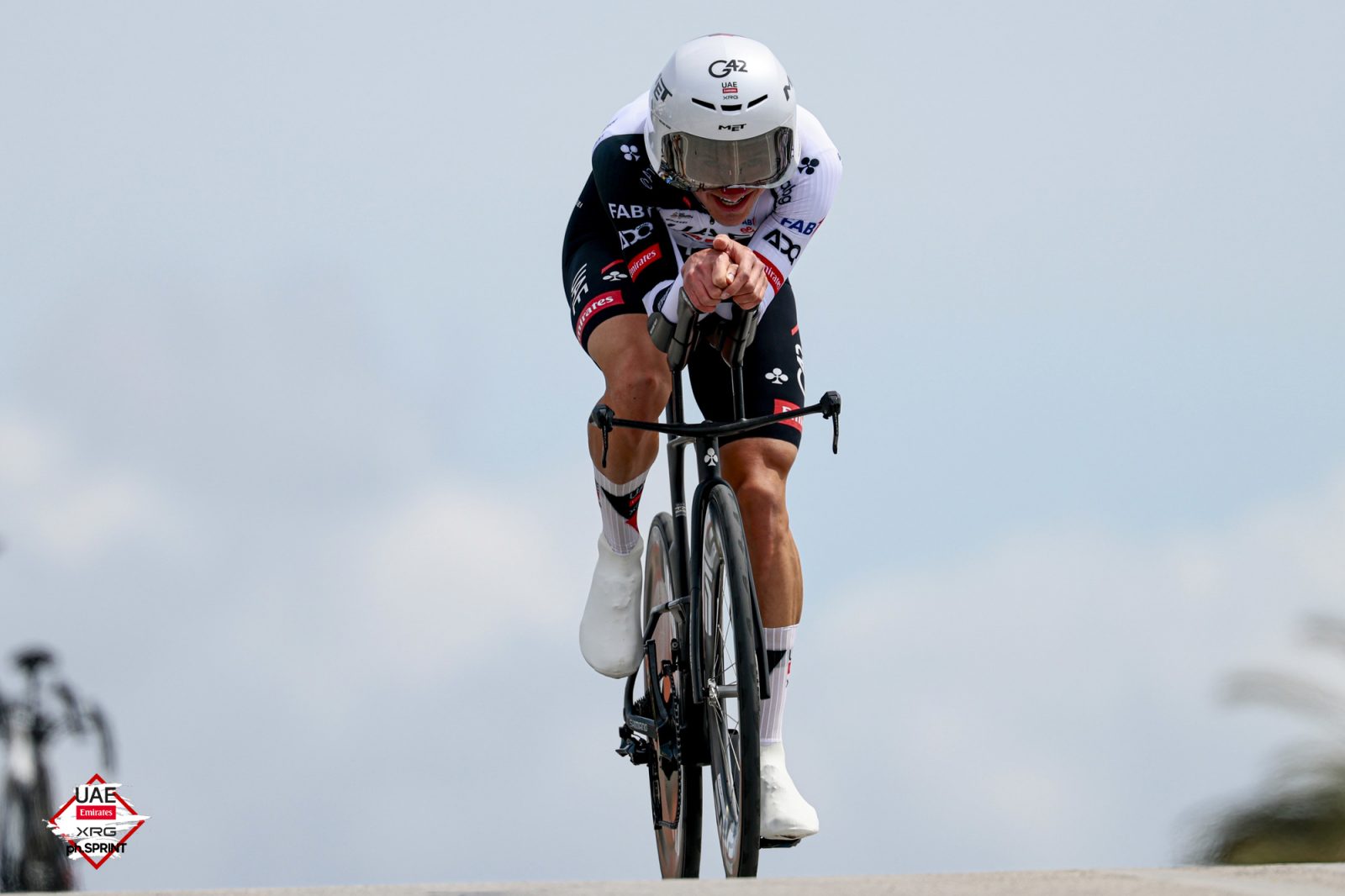 Mikkel Bjerg continues his fine Giro d'Italia with eighth place in the 42km test against the clock on stage 10