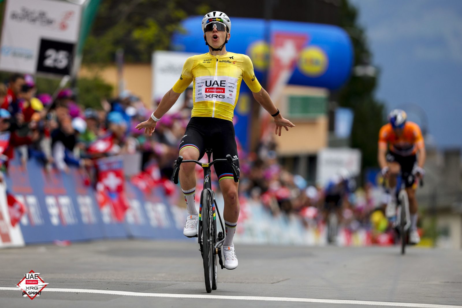 Tadej Pogačar wins the Tour de Romandie on debut