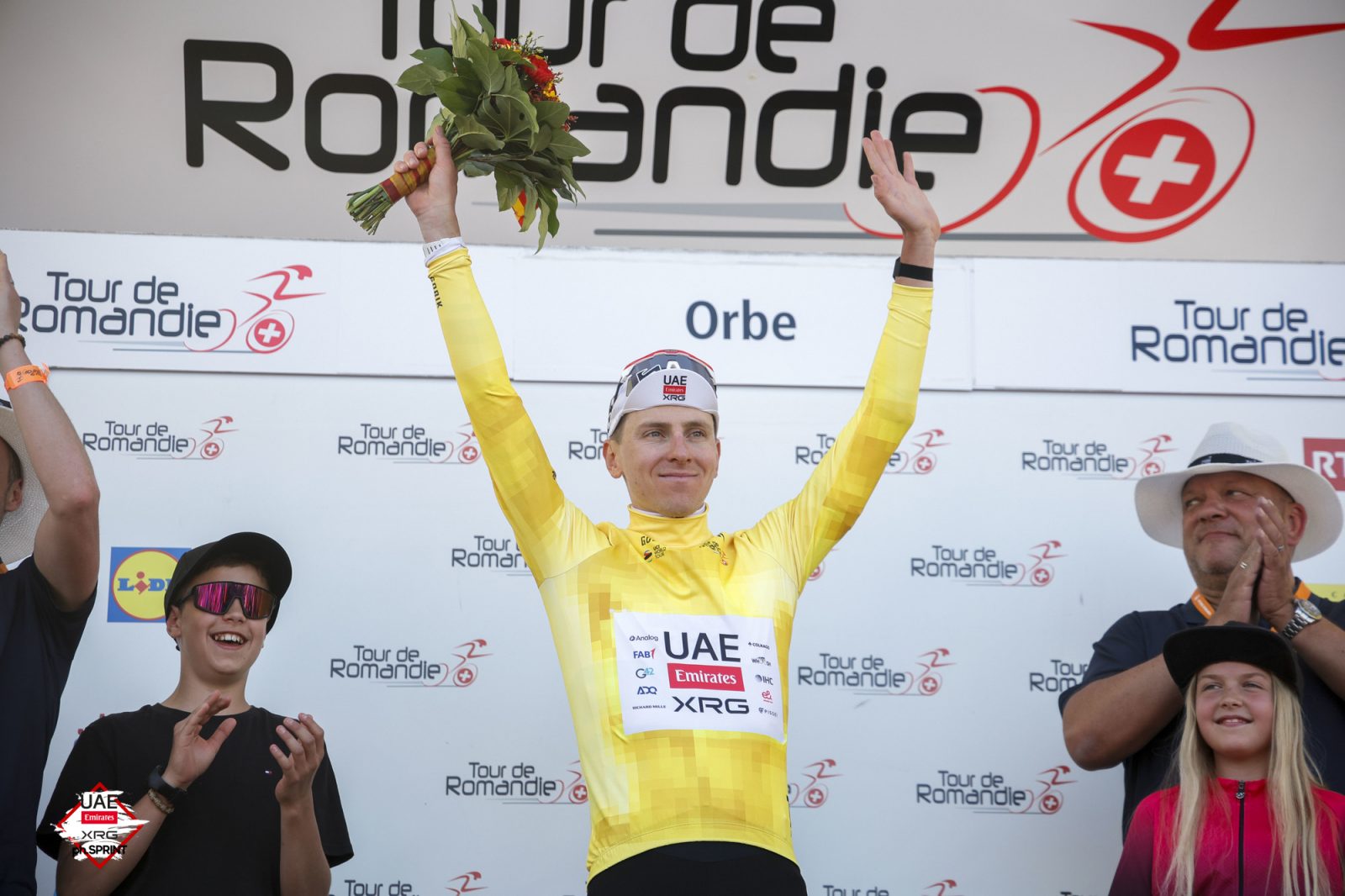 Pogačar takes the yellow jersey into the weekend