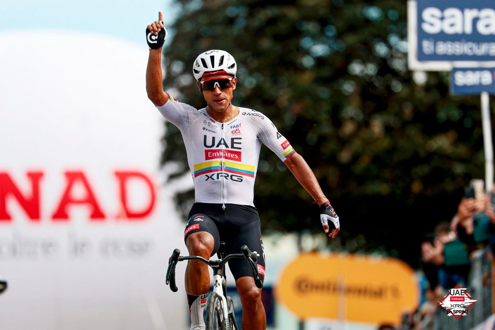 Jhonatan Narváez was in sparkling form on stage 8 at the Giro d'Italia