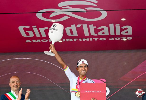 On the podium once more in Italy, Jhonatan Narváez