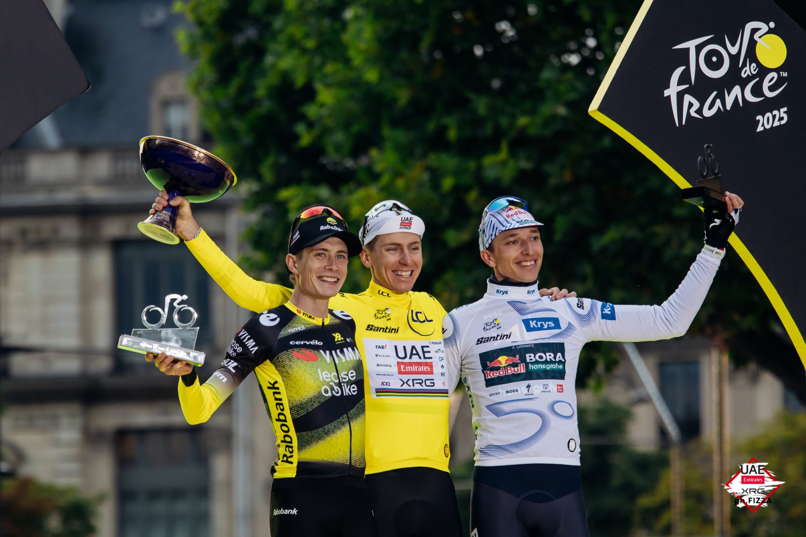 Tadej Pogačar made it four Tour de France victories in 2025