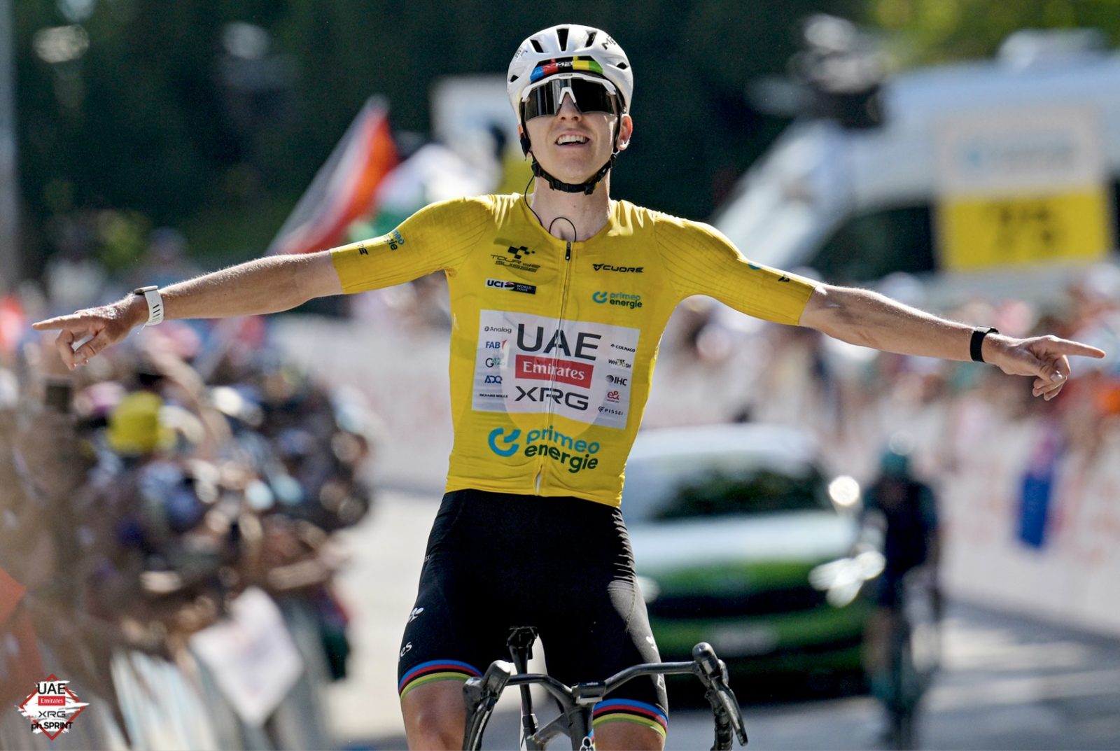 Tadej Pogačar wins the Tour de Suisse on debut