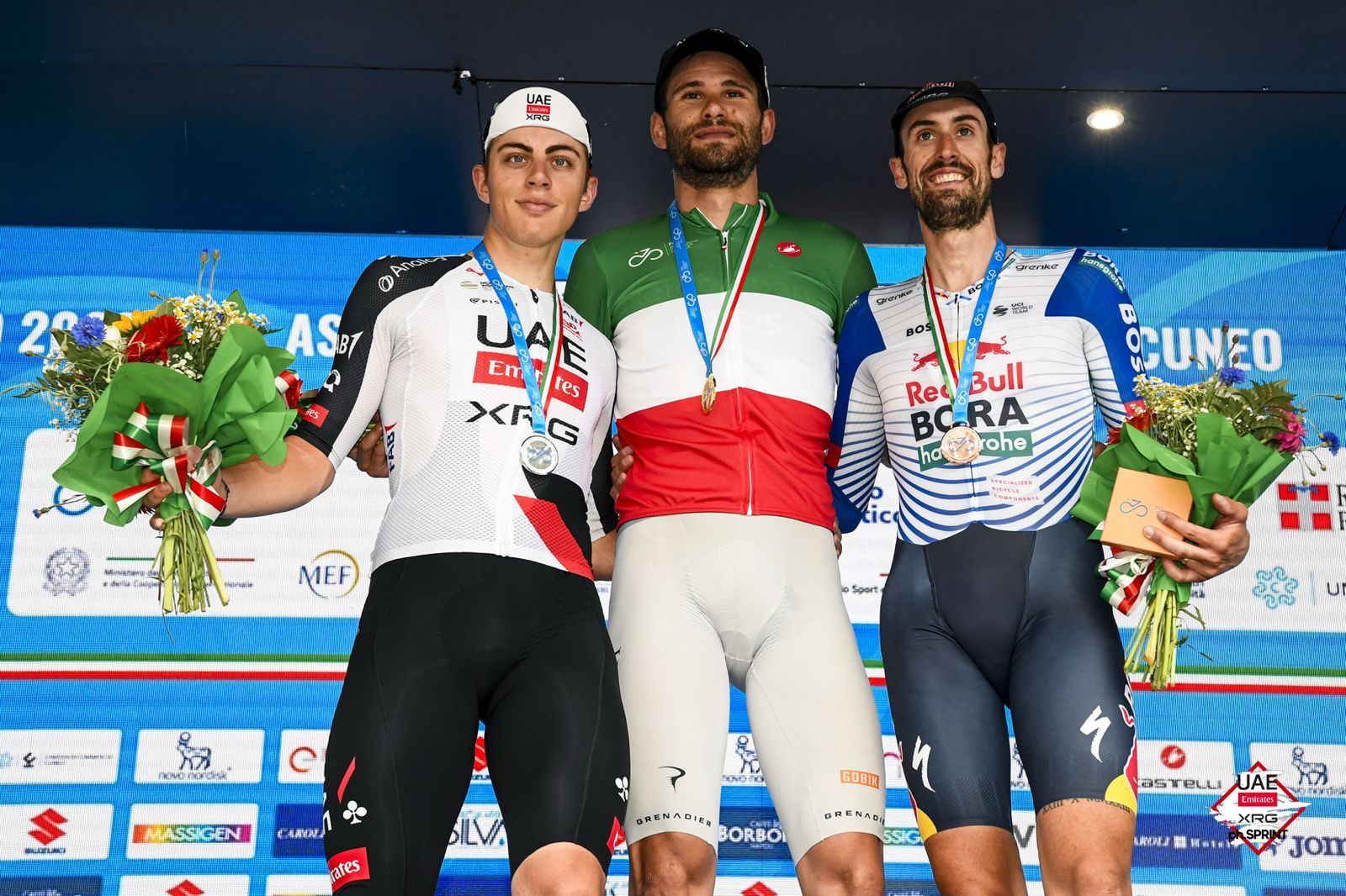 Luca Giaimi came second to the indomitable Filippo Ganna