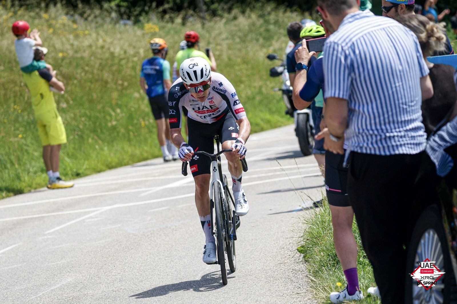 Kevin Vermaerke has enjoyed a fine debut campaign with UAE Team Emirates-XRG
