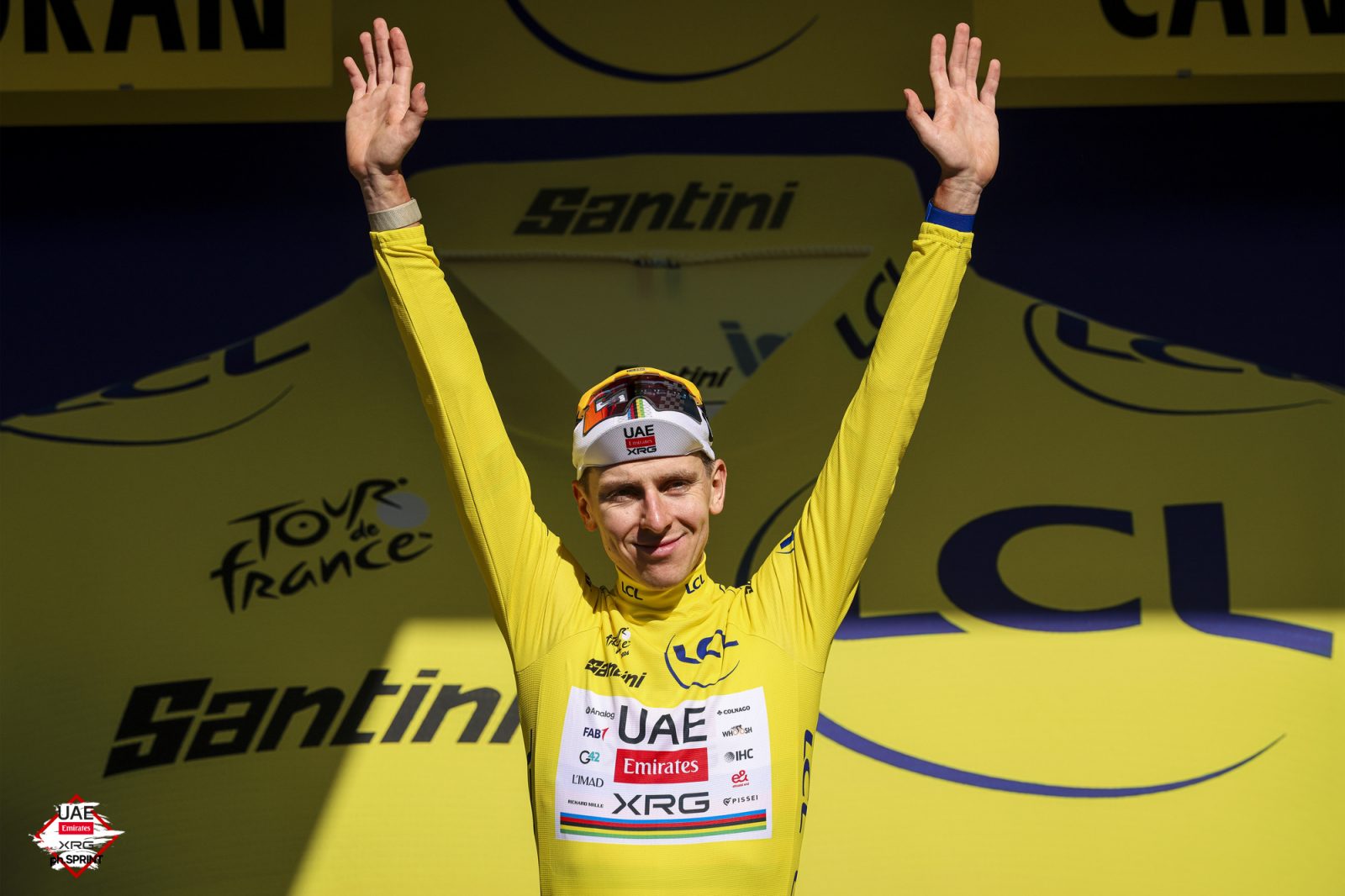 Pogačar has the 60th Yellow Jersey of his career