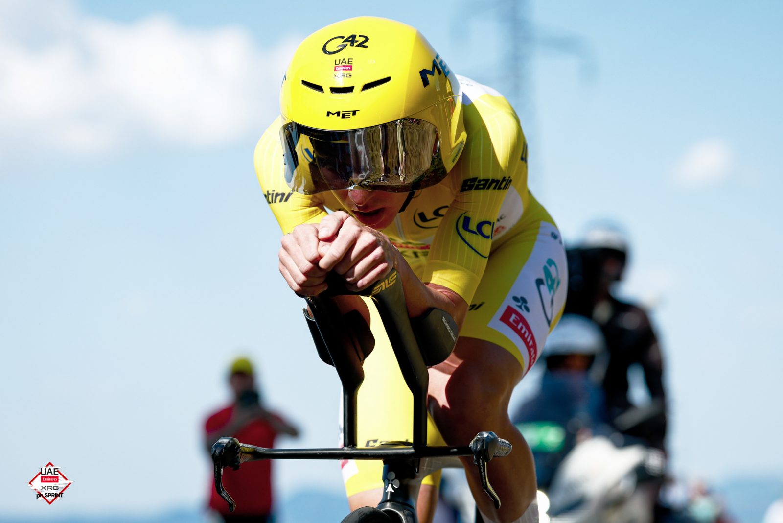 Tadej Pogačar demonstrated his ability against the clock at the Tour de France