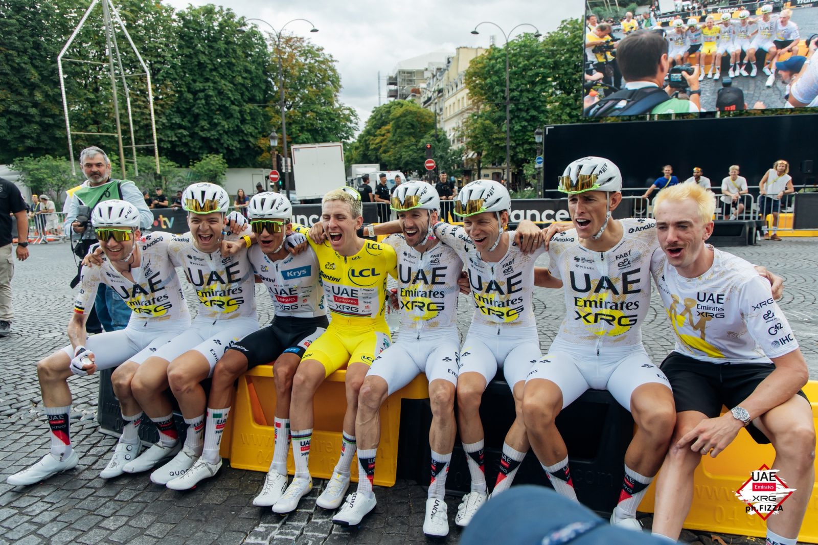 A Tour de France worth celebrating for UAE Team Emirates-XRG
