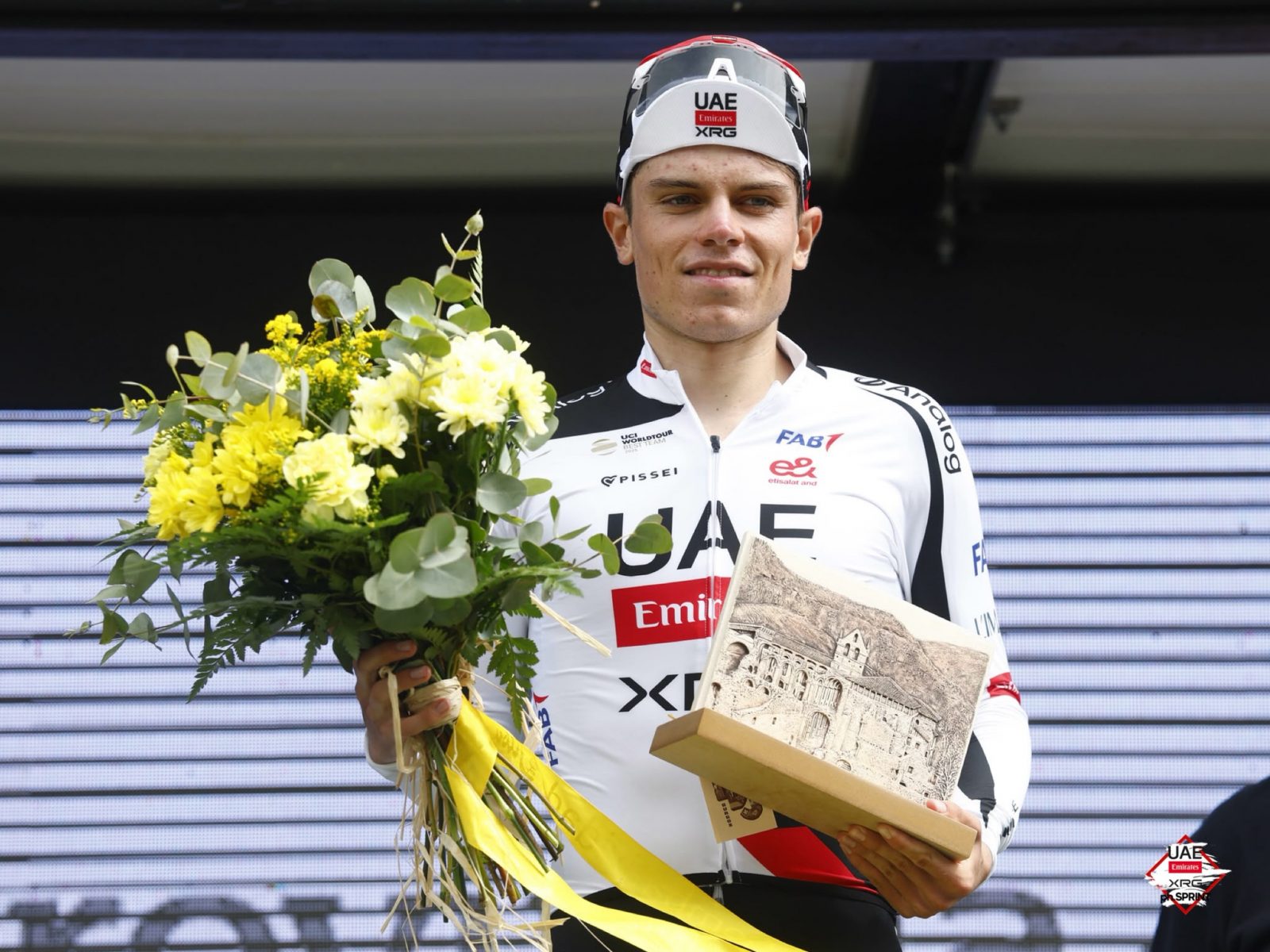 Podium duties for the young Torres