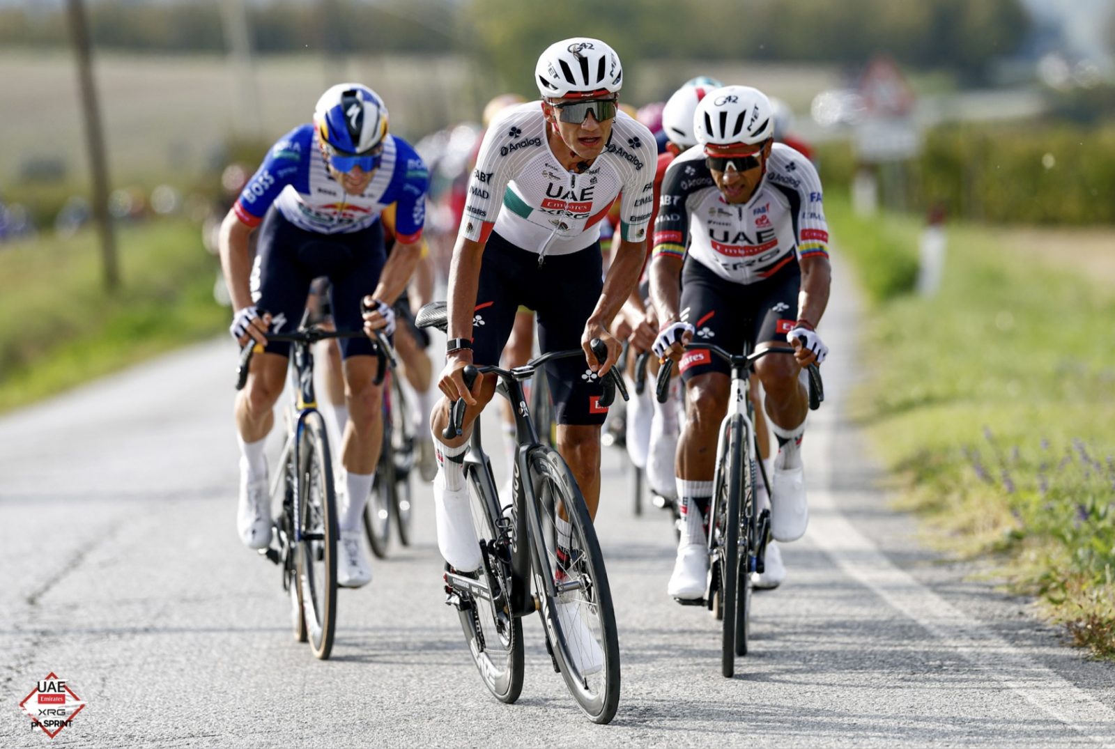 Isaac del Toro and Jhonatan Narváez on the move at Gran Piemonte